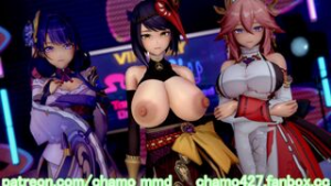 Kujou Sara ?5Mins? - ﻿3D animation on Crohasit